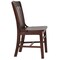 Emma and Oliver School House Back Wooden Restaurant Dining Chair